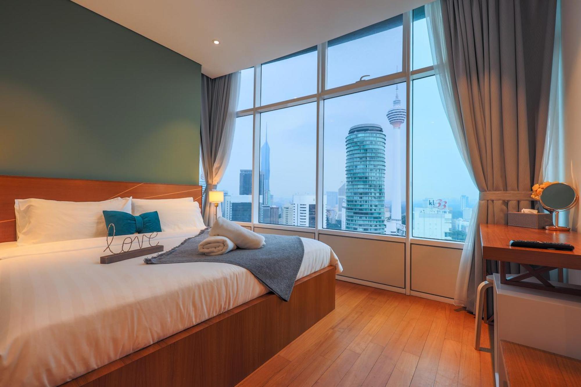 Calm Sojourn, Sky Suites Klcc Kuala Lumpur Exteriér fotografie